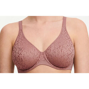Chantelle 13F1 Norah comfort underwire bra light brown size 42C